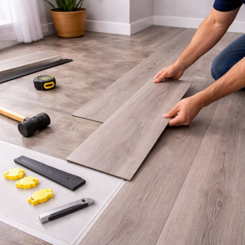 Lvp Flooring Installation in Frisco, TX