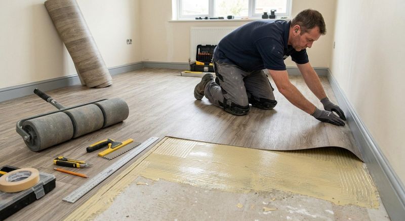 Sheet Flooring Installation in Arvada, CO