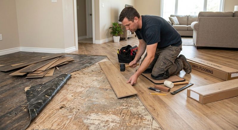 Vinyl Floor Replacement in San Antonio, TX
